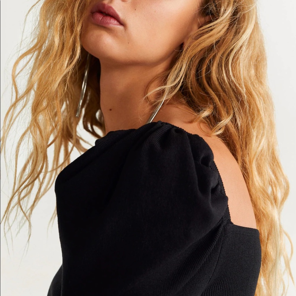 NWT Mango Puff sleeve top - Picture 7 of 9